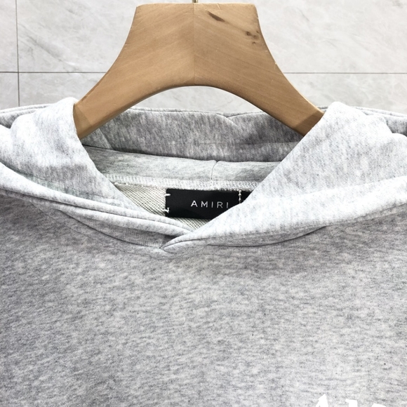 AMIRI printed terry hooded sweatshirt - Picture 6 of 8